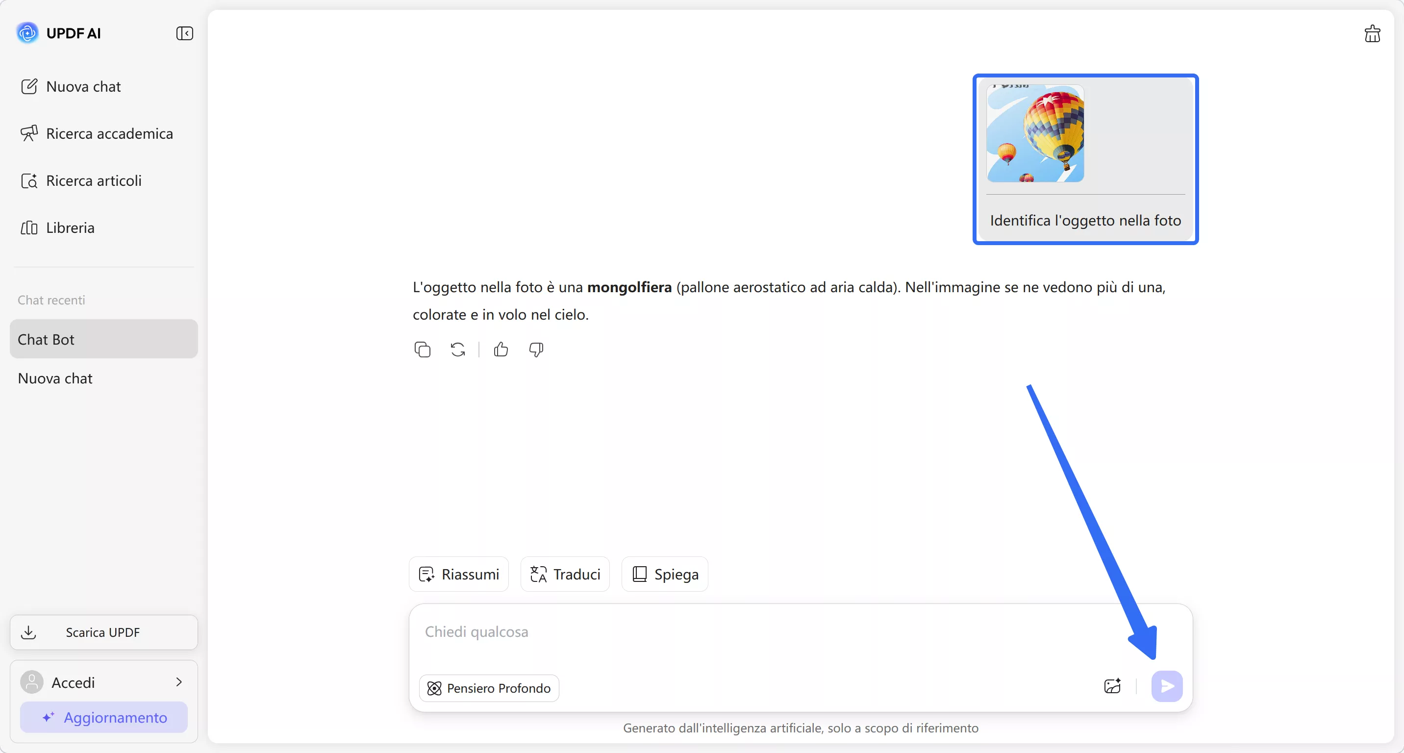 identify item or person in image