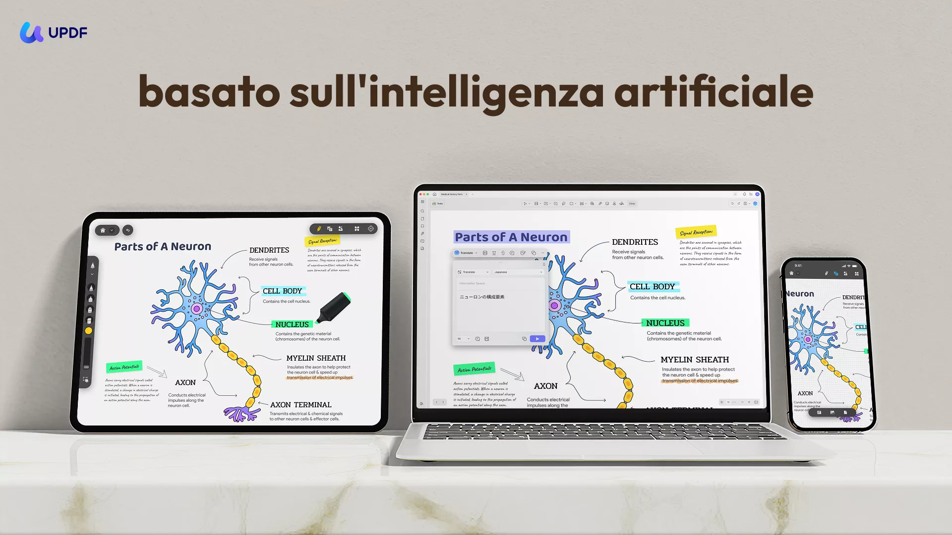 updf con ai su piattaforme