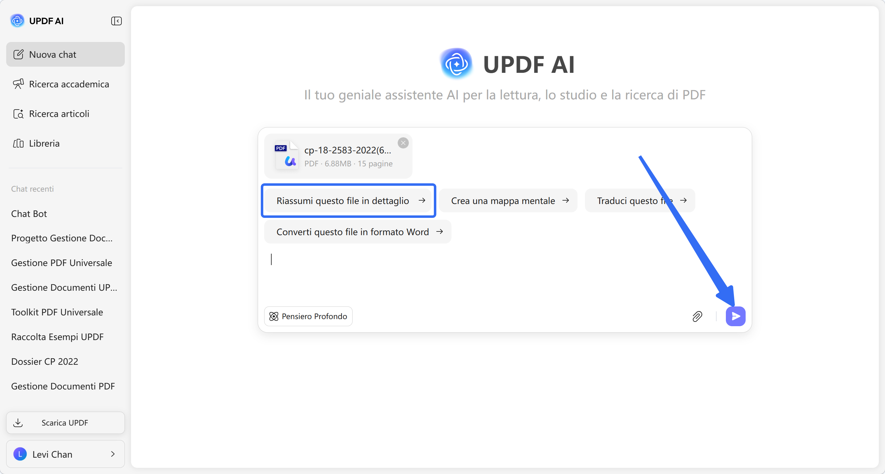 prompt ai to summarize pdf