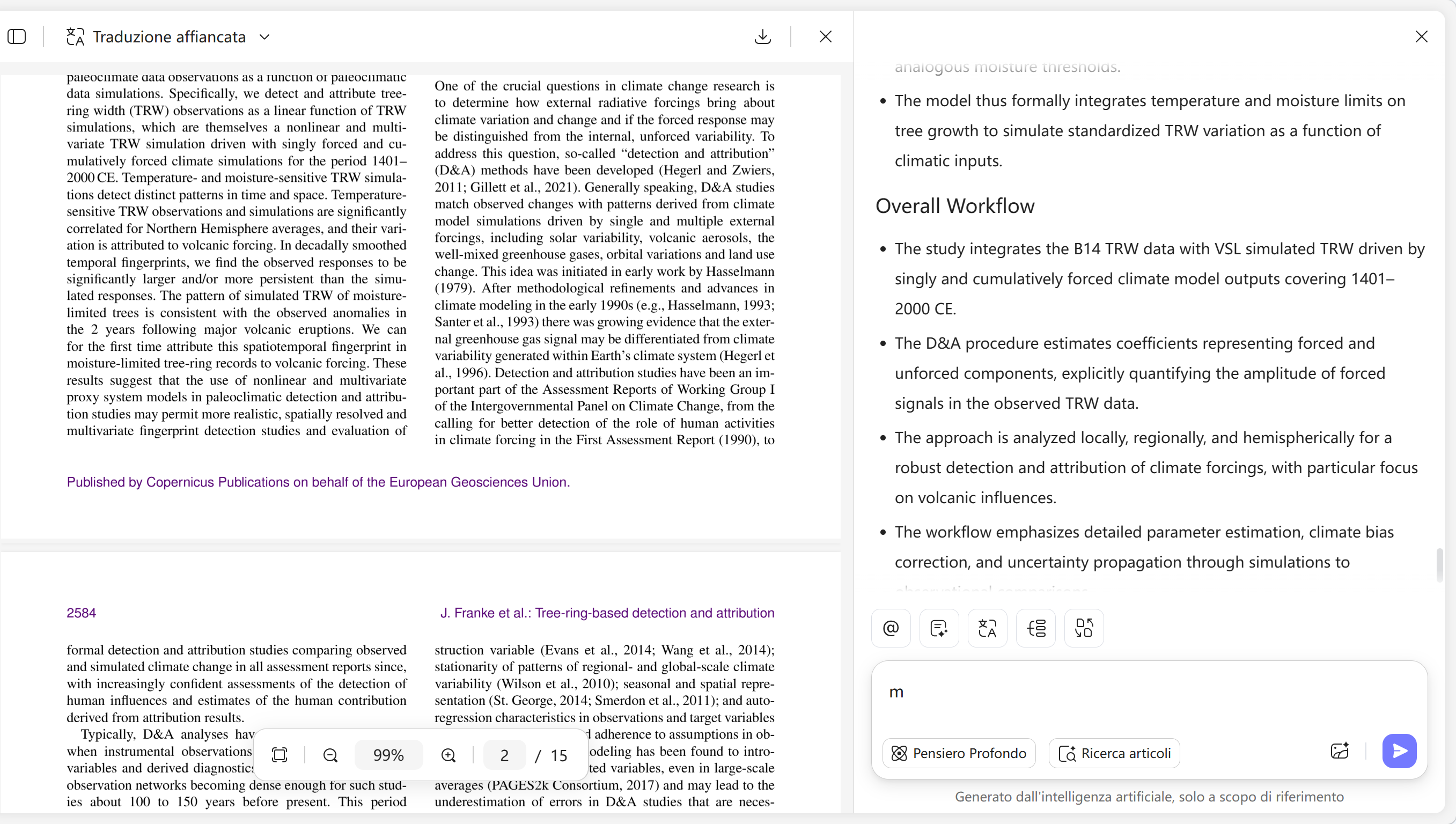summarize research papers and thesis