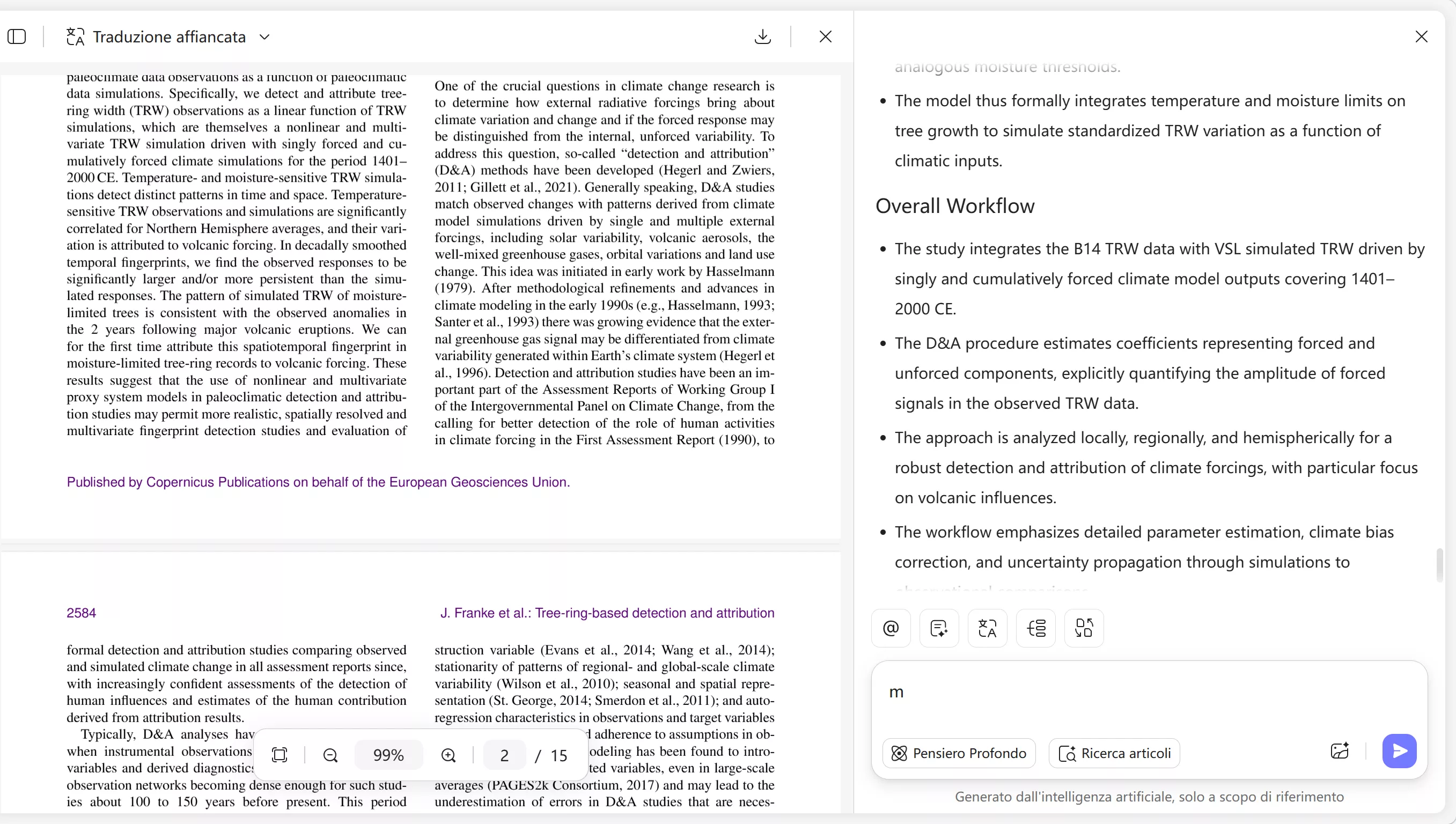 summarize research papers and thesis