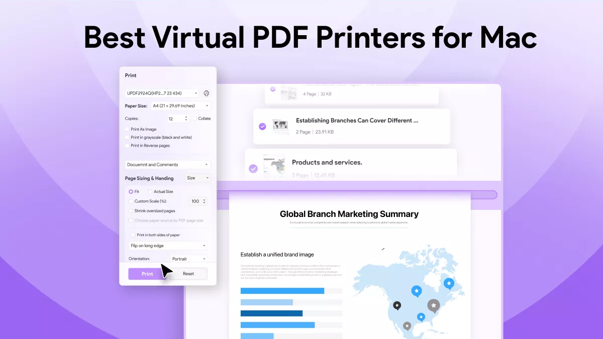 Top 3 Virtual PDF Printers for Mac [Updated 2024]