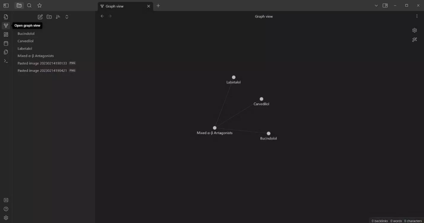 how to use obsidian notes visualize linked notes