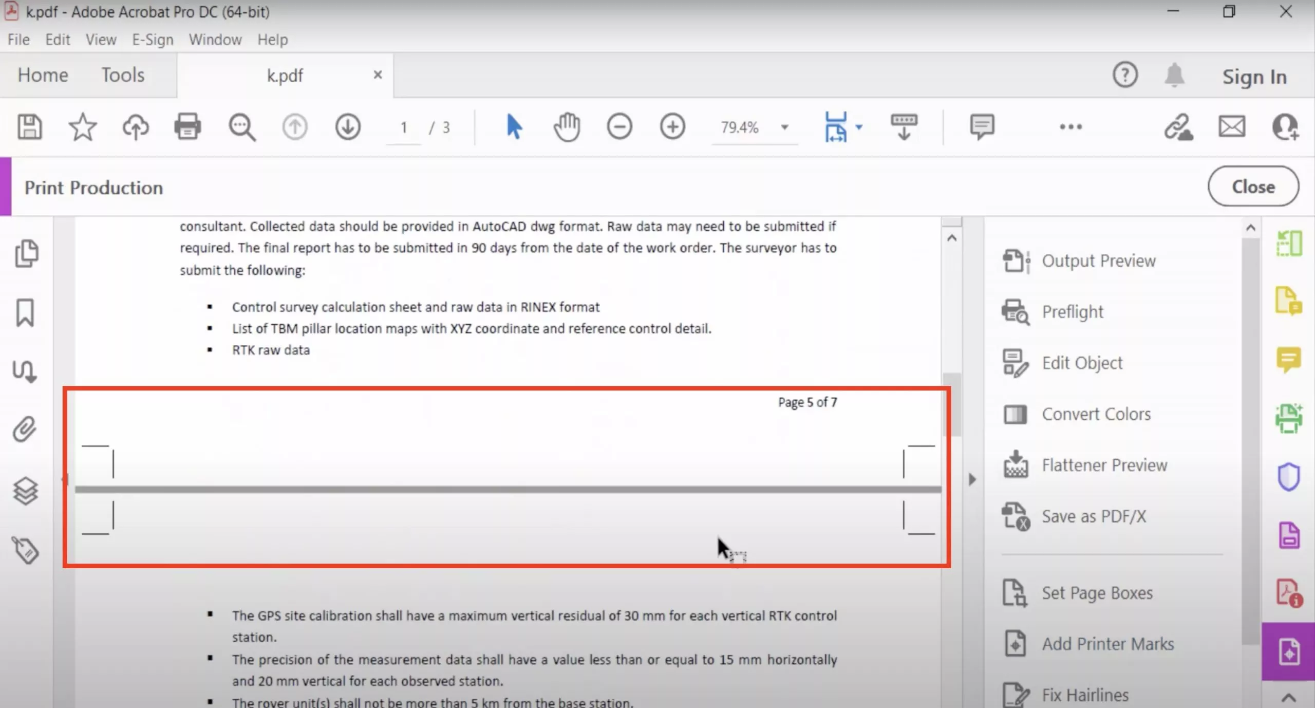 add bleed marks to PDF with adobe acrobat successfully