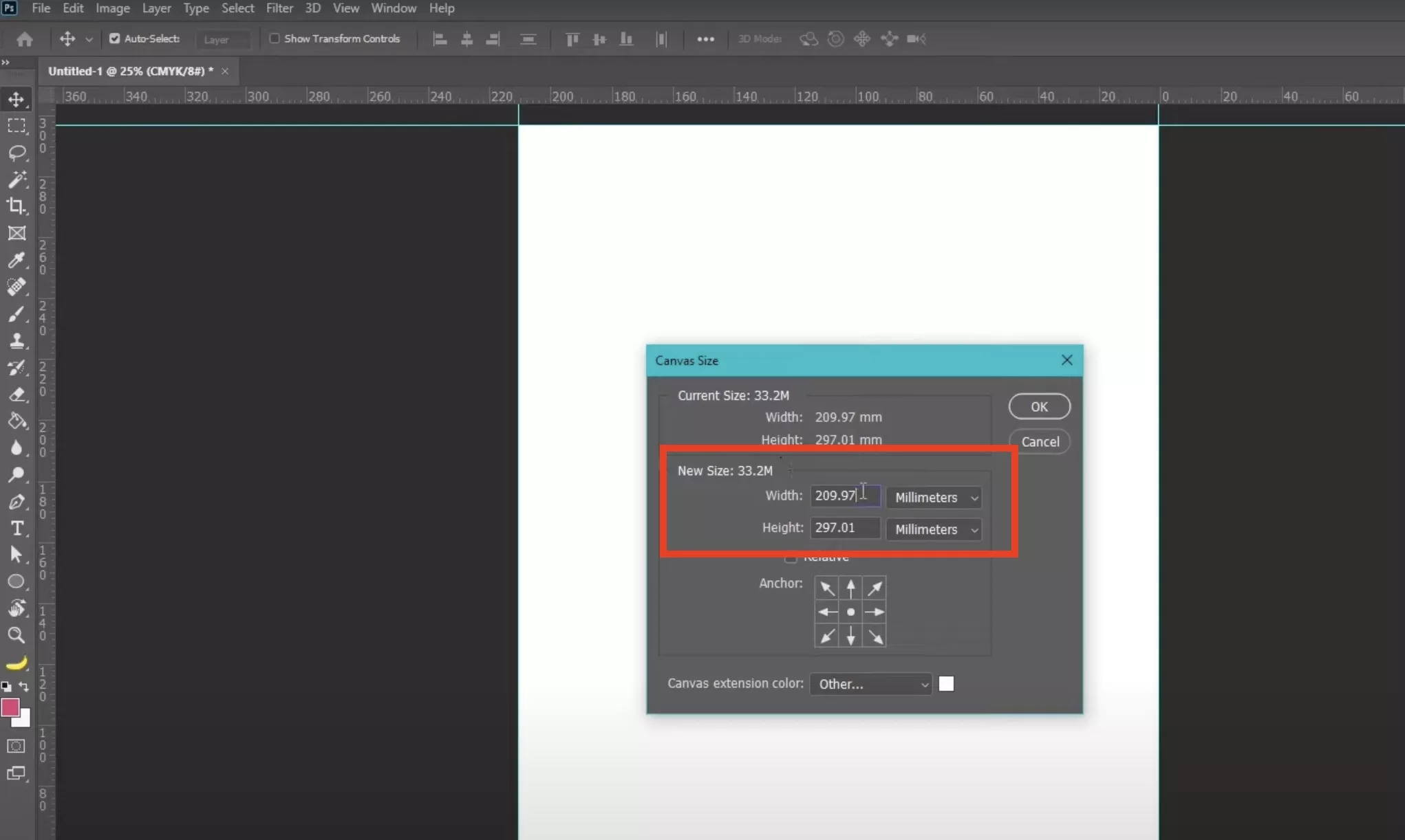 add bleed to pdf with photoshop