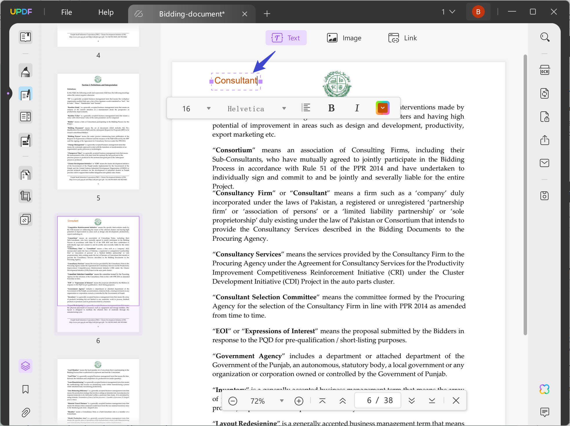 edit PDF with UPDF