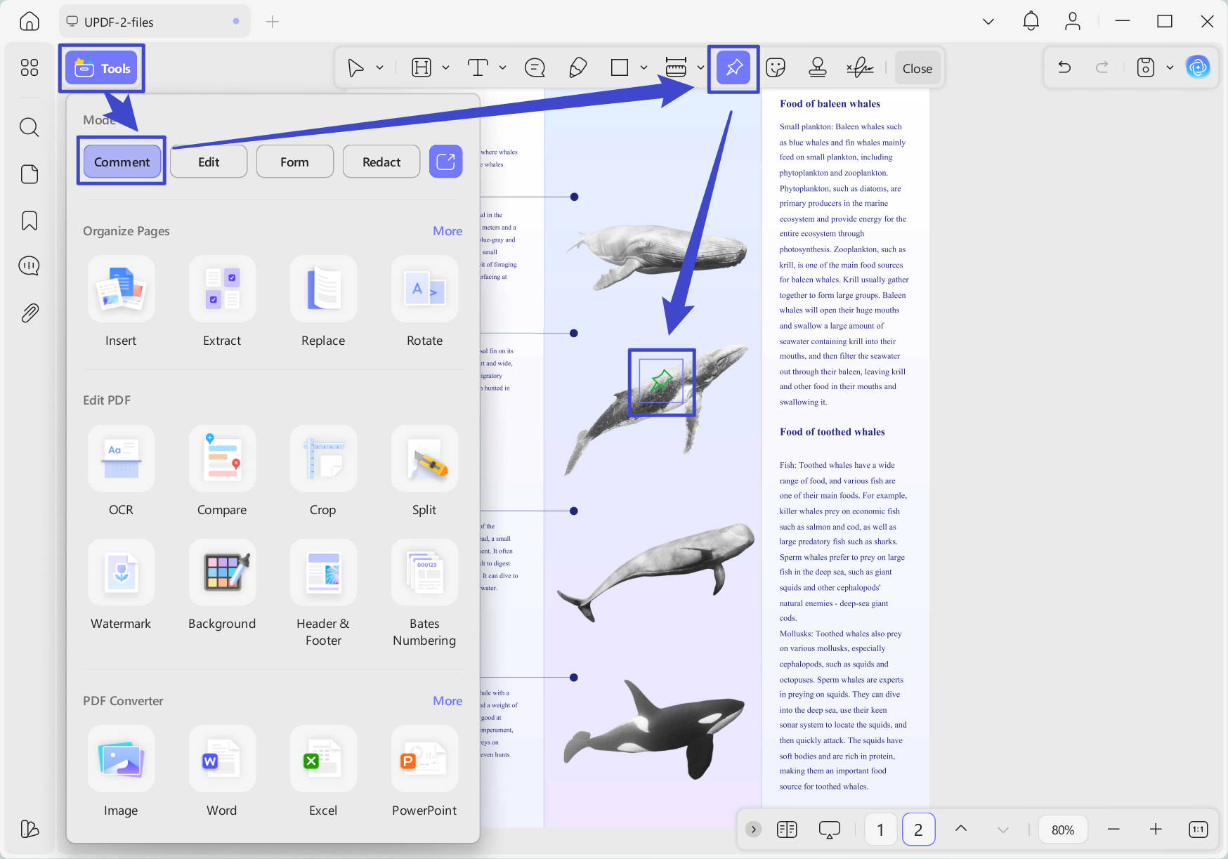 إرفاق خريطة جوجل بملف pdf باستخدام UPDF على نظام ويندوز