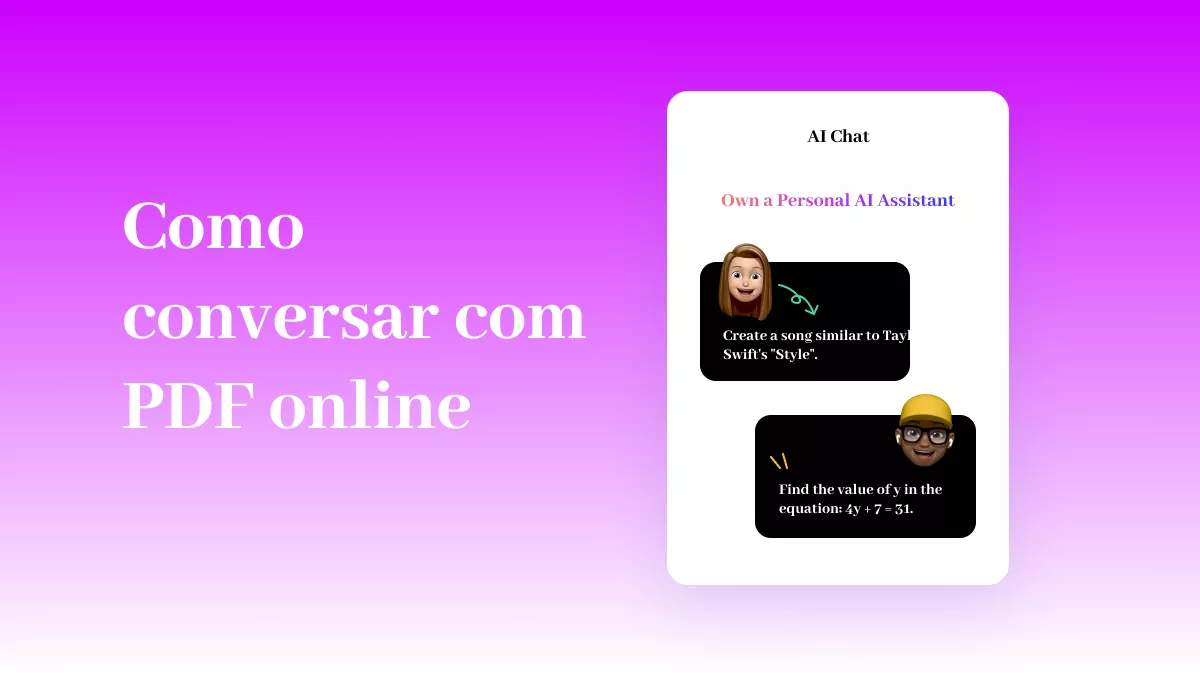 Como conversar com ferramentas PDF online - Um guia abrangente passo a passo