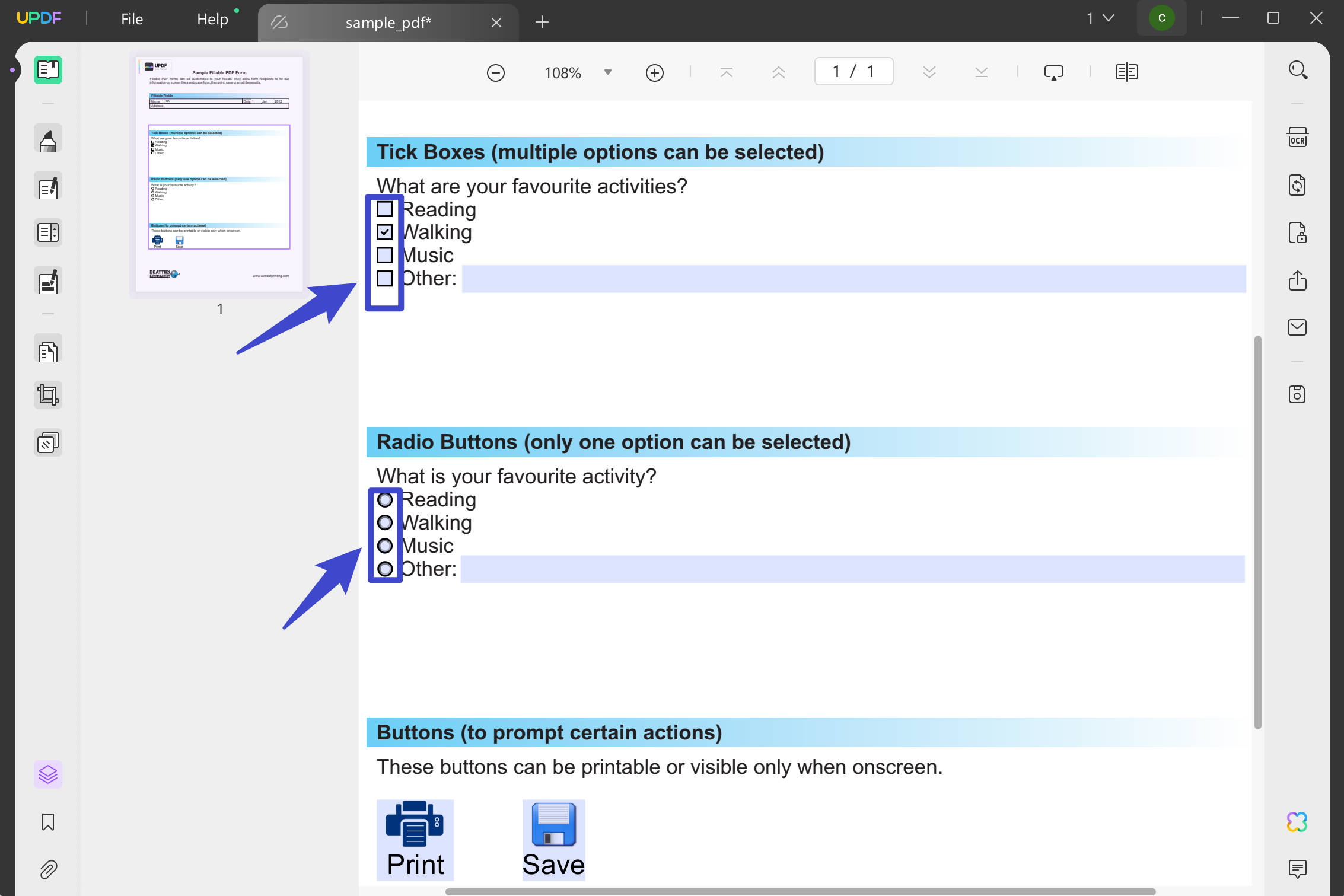 How to Uncheck a Box in PDF? (3 Effective Ways) | UPDF