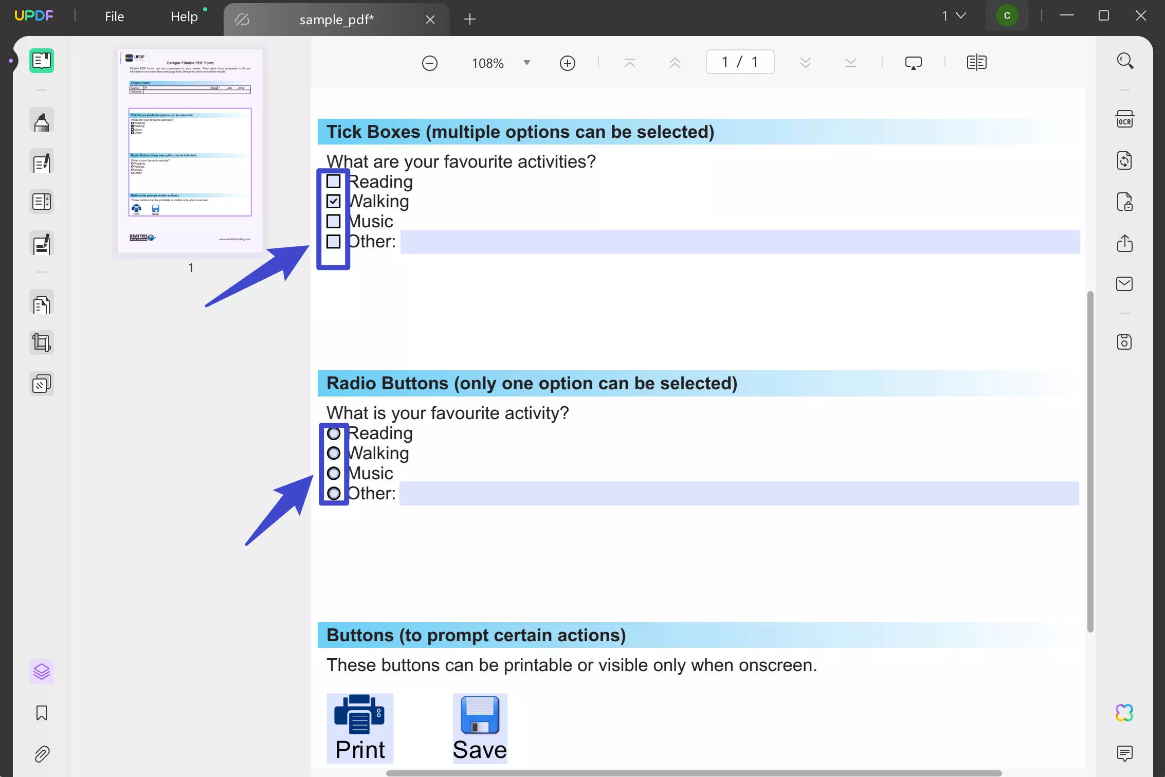 how to uncheck a box in pdf directly uncheck