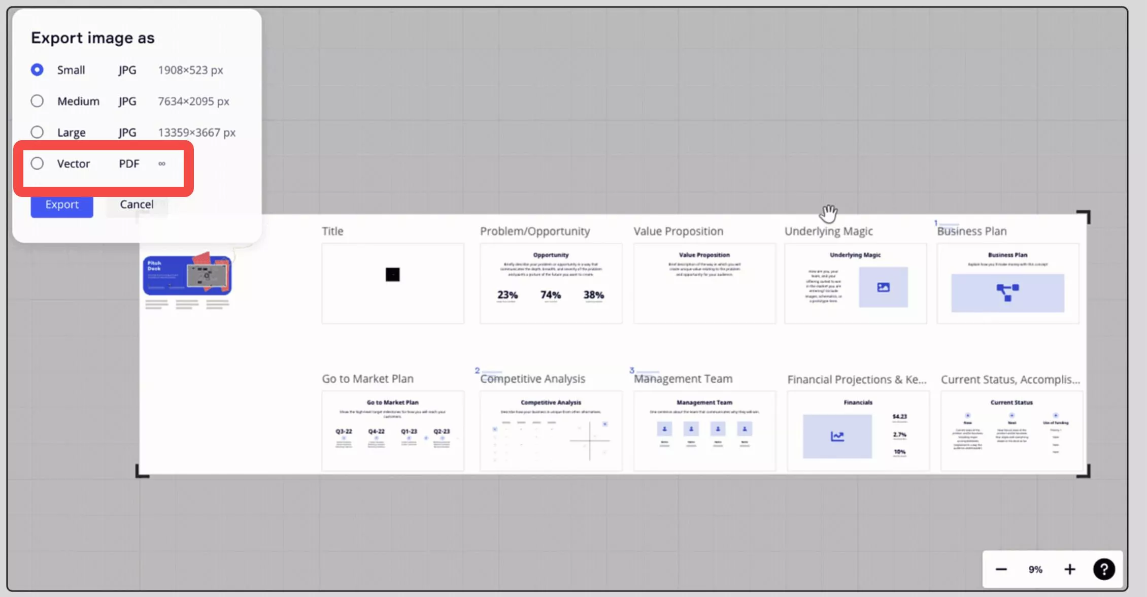 click vector quality and export paid education plan