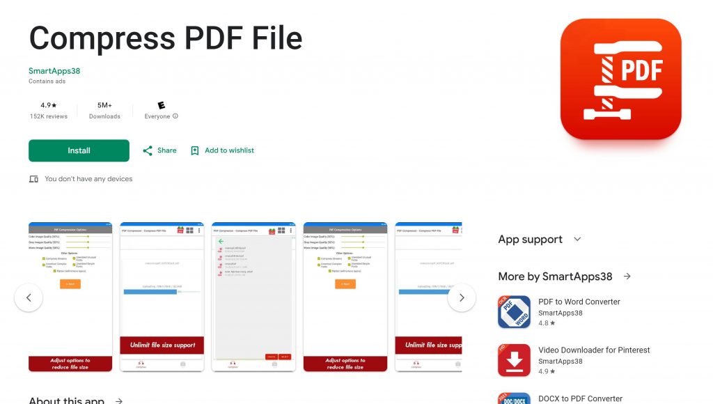 5 Best PDF Compressor Apps for Android (Features, Price) | UPDF