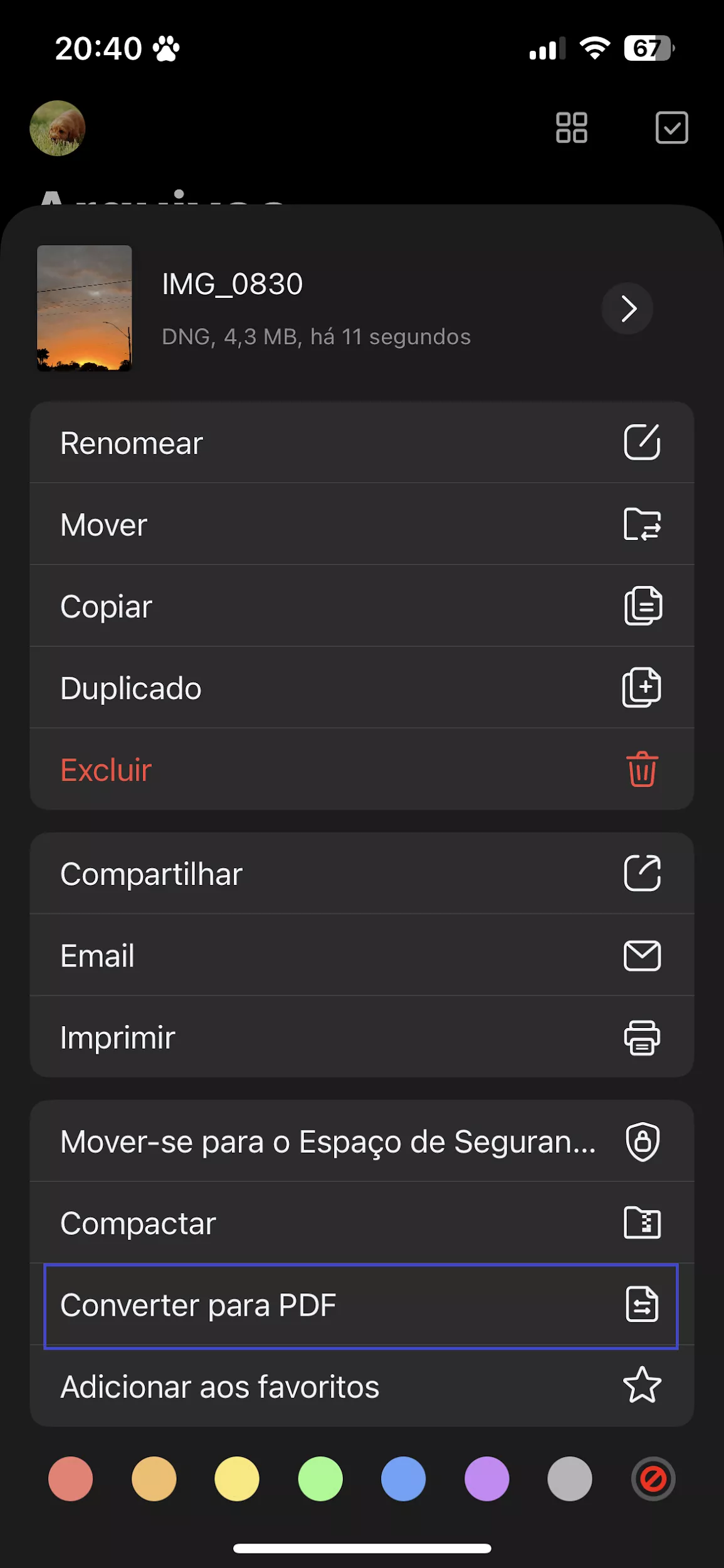 Converter Imagem em Documento