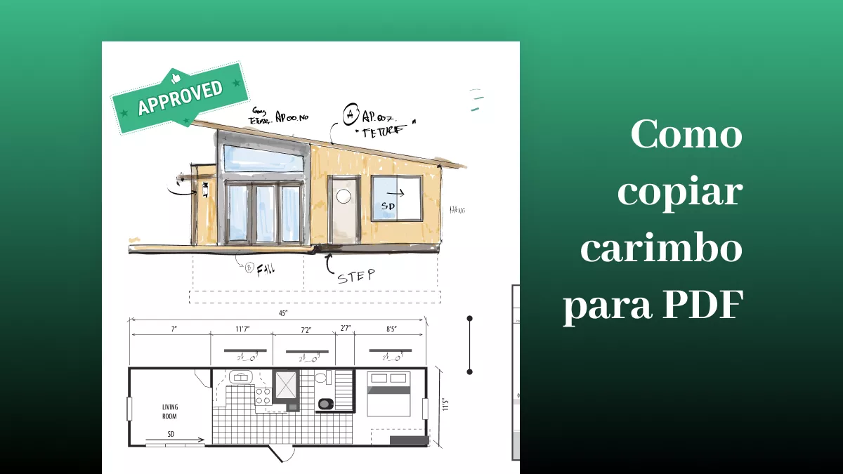 Como copiar carimbo para PDF? (4 maneiras)