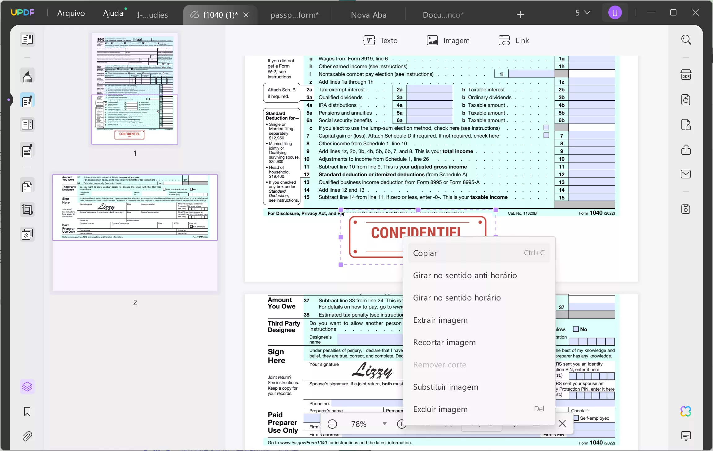 copiar carimbo para pdf copie o carimbo da imagem no seu computador com UPDF