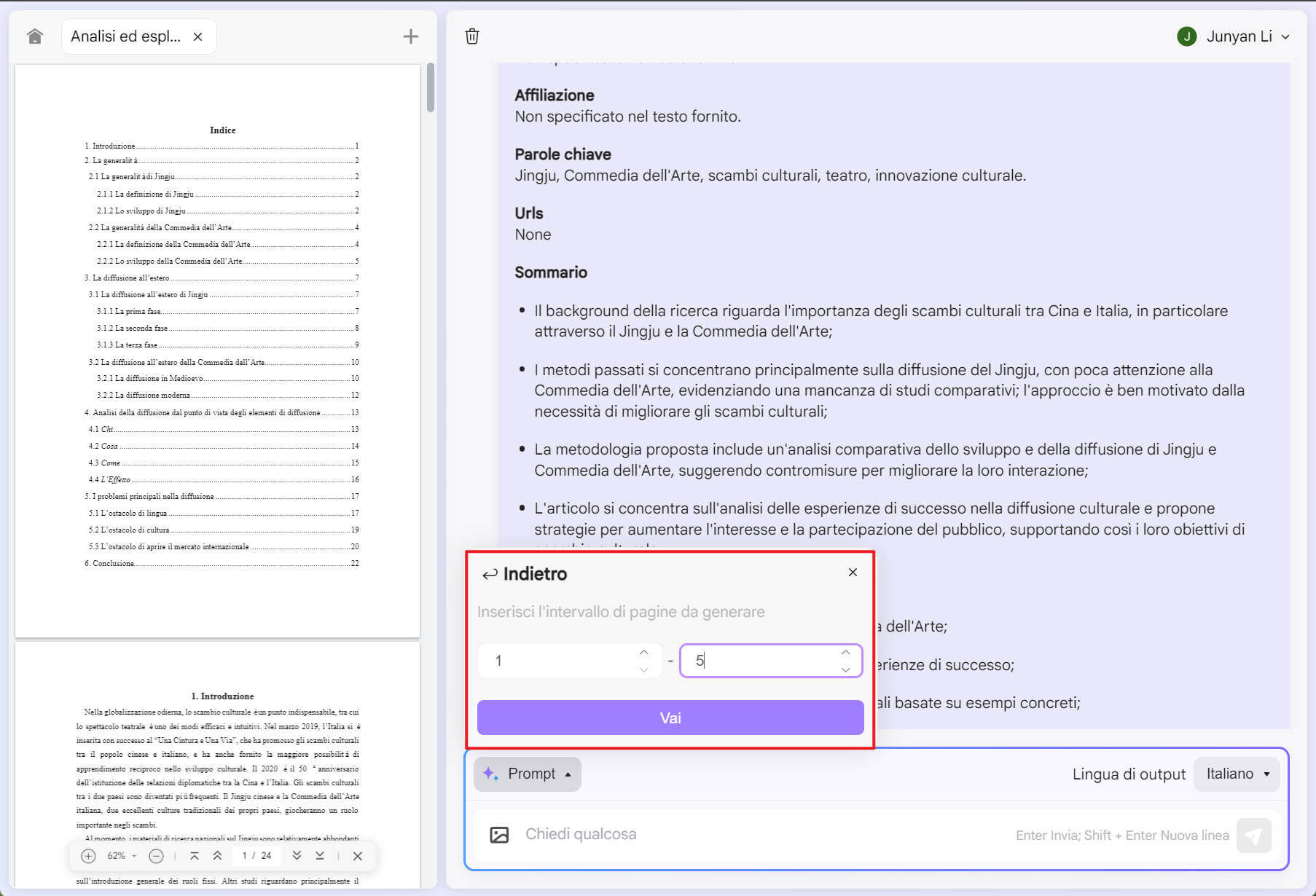 Converti PDF in mappa mentale con UPDF AI
