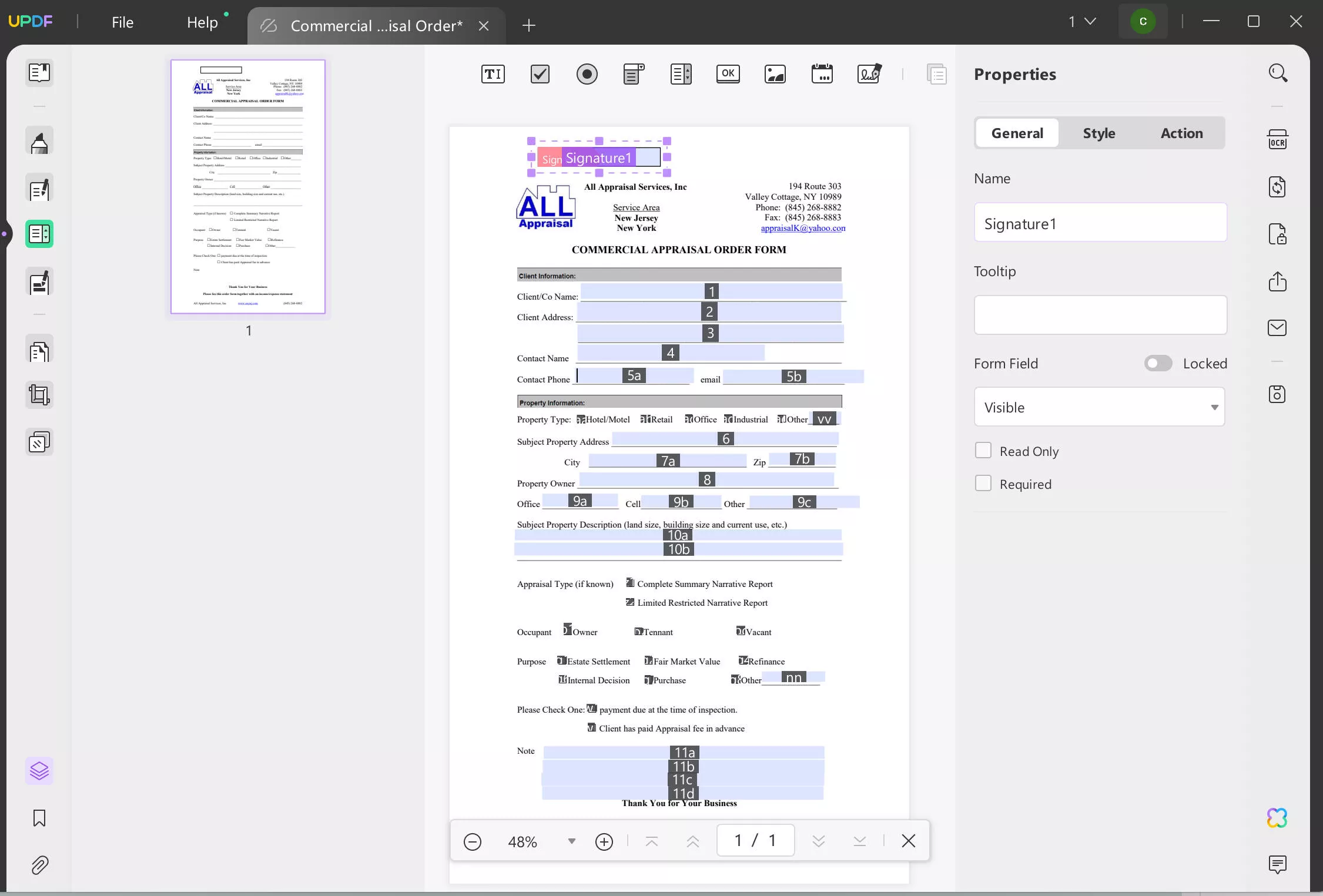 digital signature properties