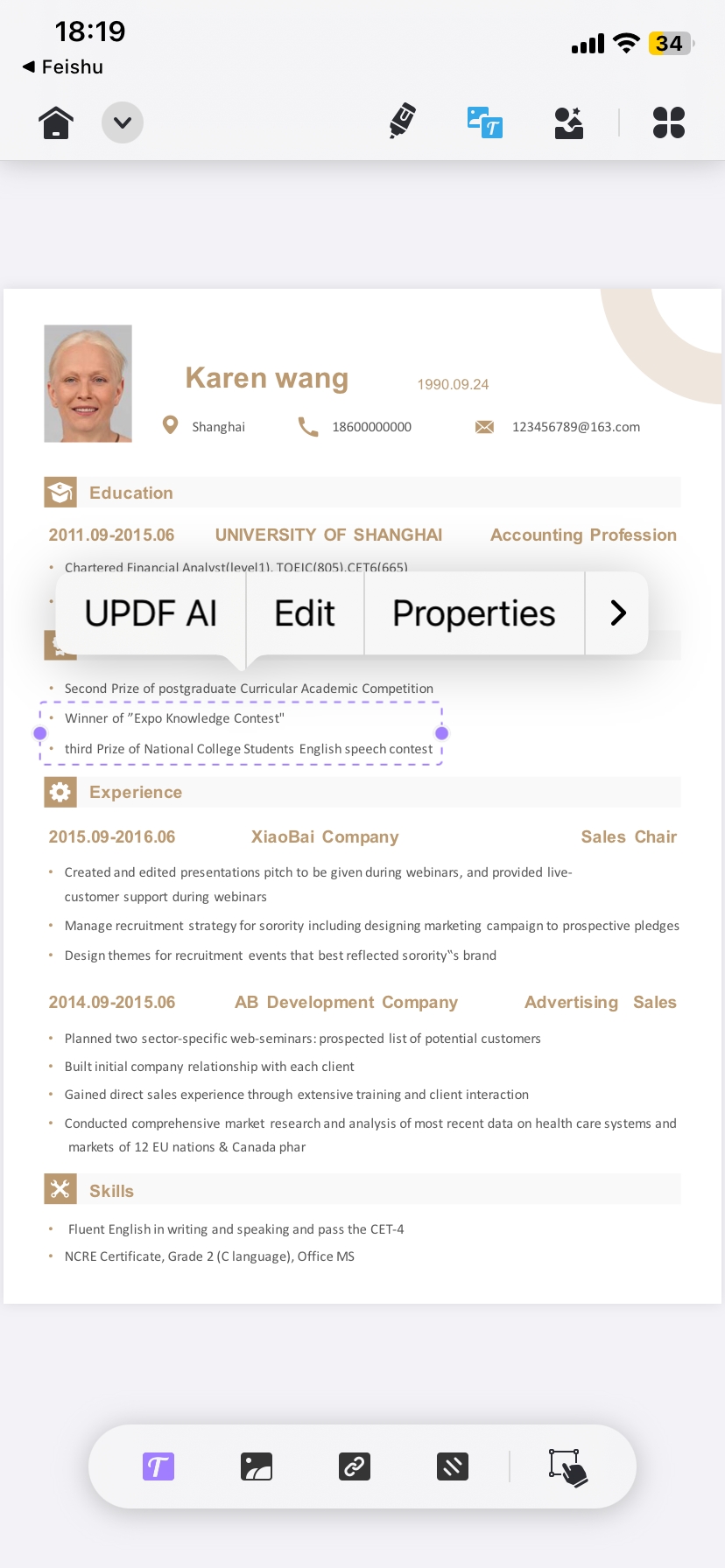 How to Edit Resume in PDF Online - Edit Resume Iphone