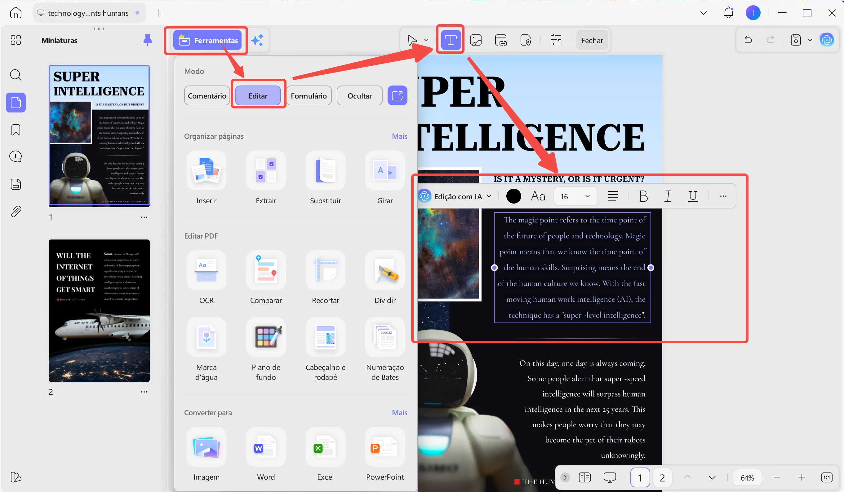 issuu para pdf updf compartilhar
