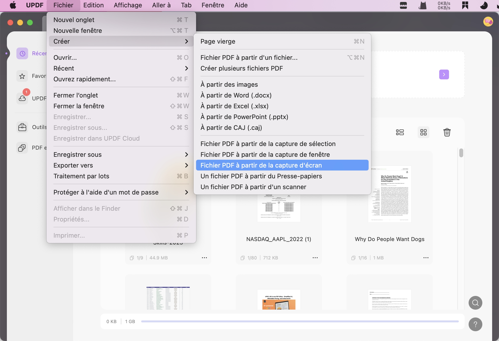 convertir capture d'écran en word