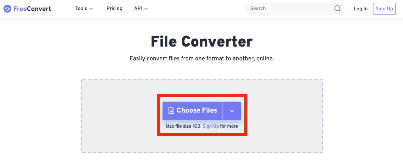 convertisseur de fichiers freeconvert