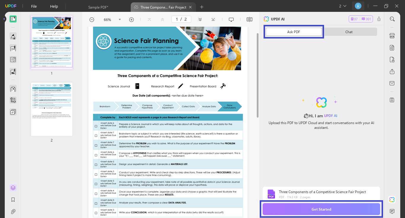 get started with updf ai on windows and mac