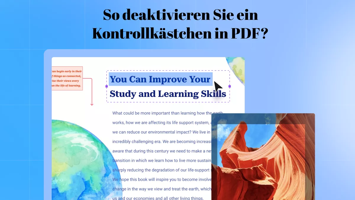 Wie Sie ein ausgewählte Kontrollkästchen in PDF deaktivieren