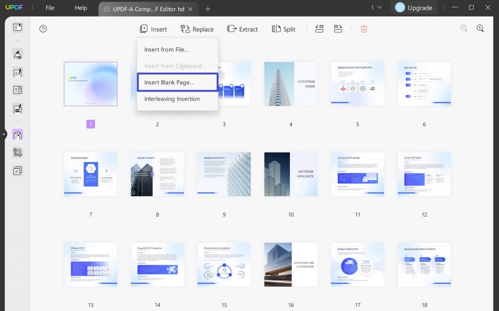 Blank Page In Pdf