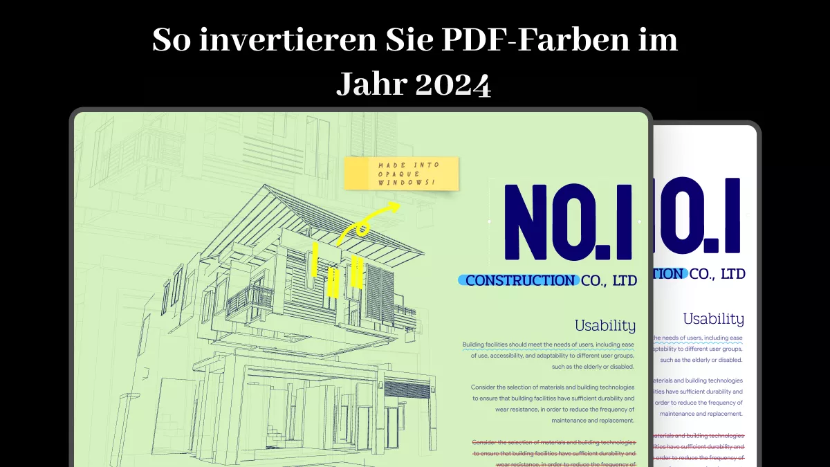 Wie Sie PDF-Farben invertieren - Die vollständige Anleitung