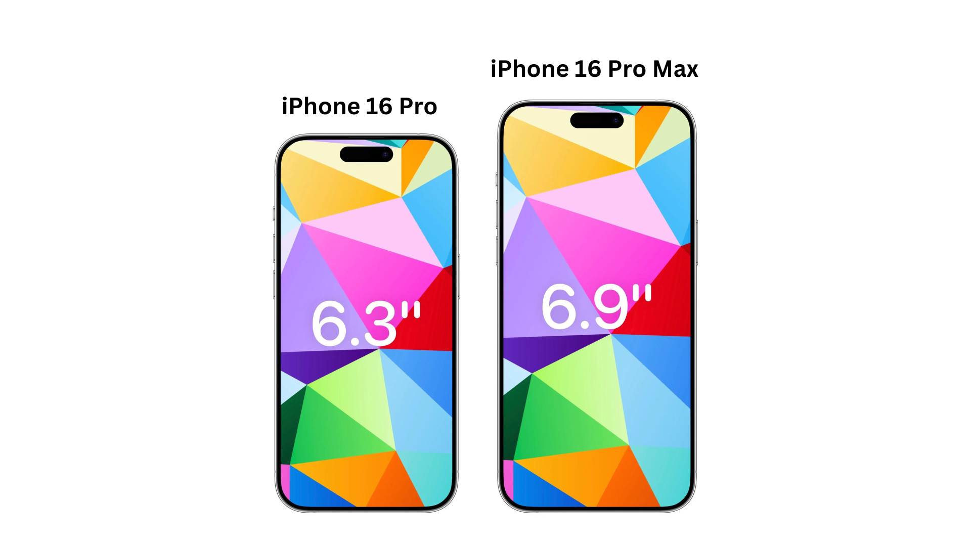 iPhone 16 Größe