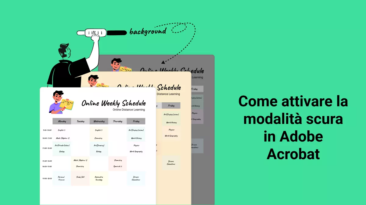 Passaggi per abilitare la modalità scura in Adobe Acrobat