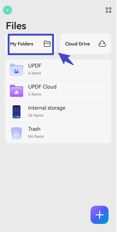  set up new folder android