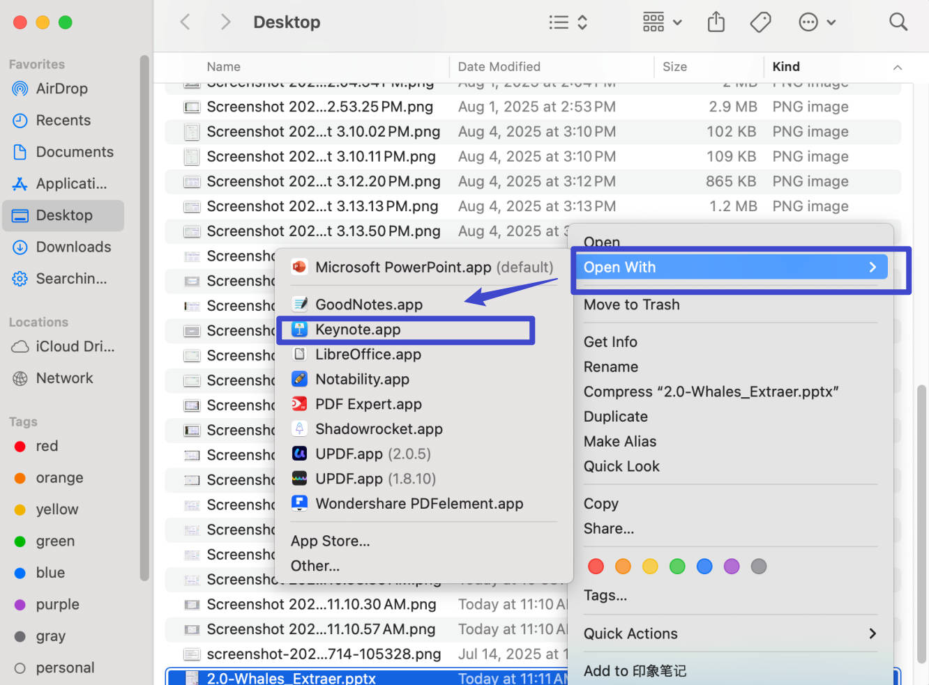 import pdf to keynote UPDF