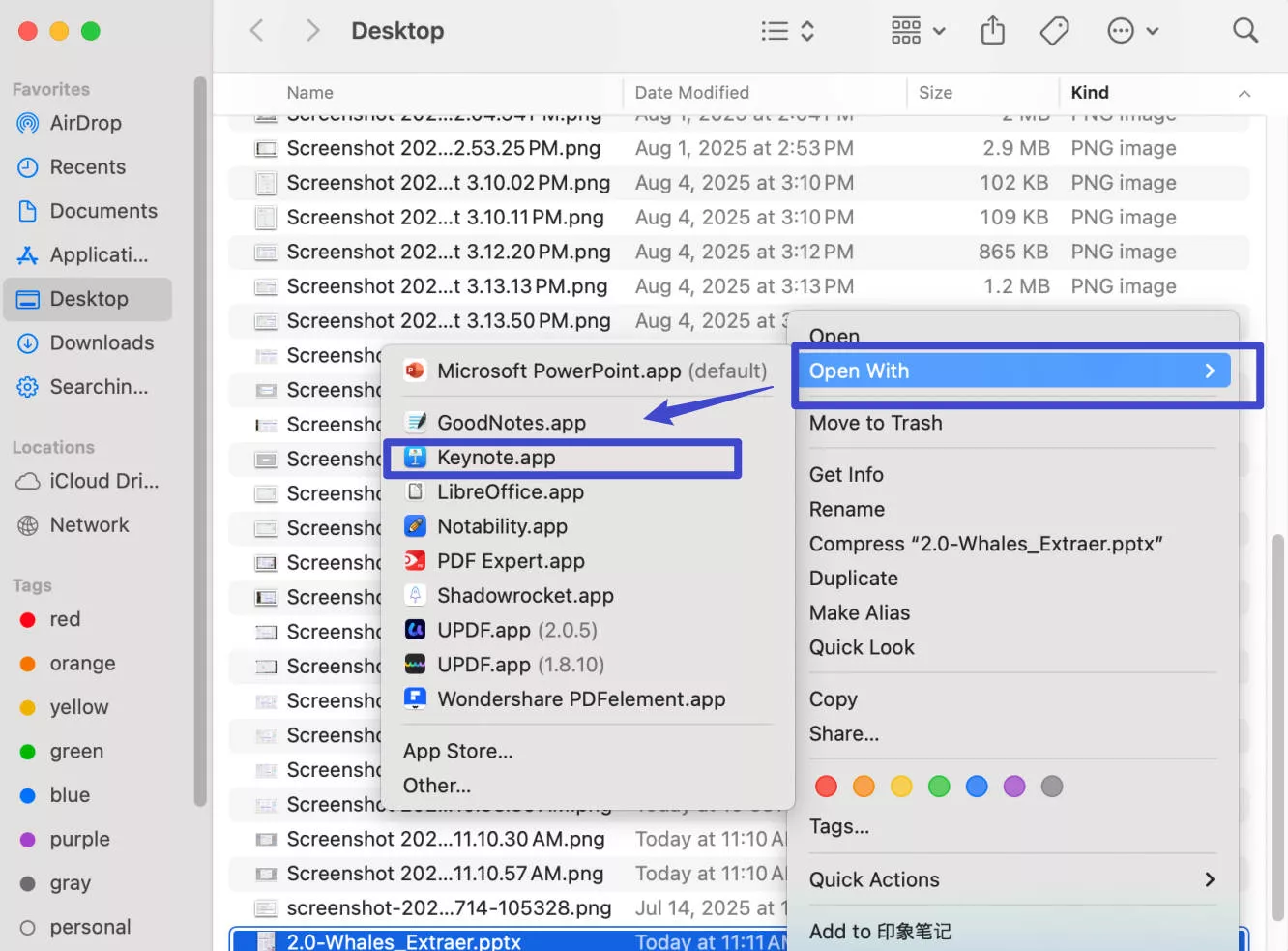 import pdf to keynote UPDF