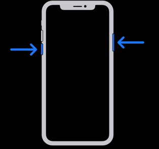 power off your iPhone