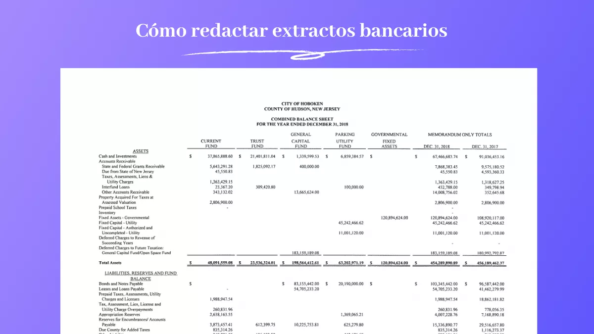 ¿Qué es un extracto bancario censurado y cómo censurar un extracto bancario? Pasos y ejemplos