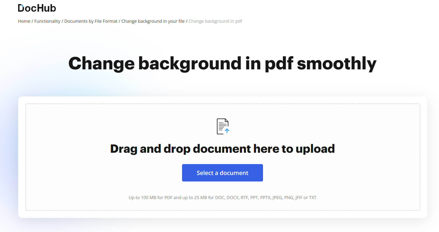 Regola il contrasto del PDF online utilizzando DocHub