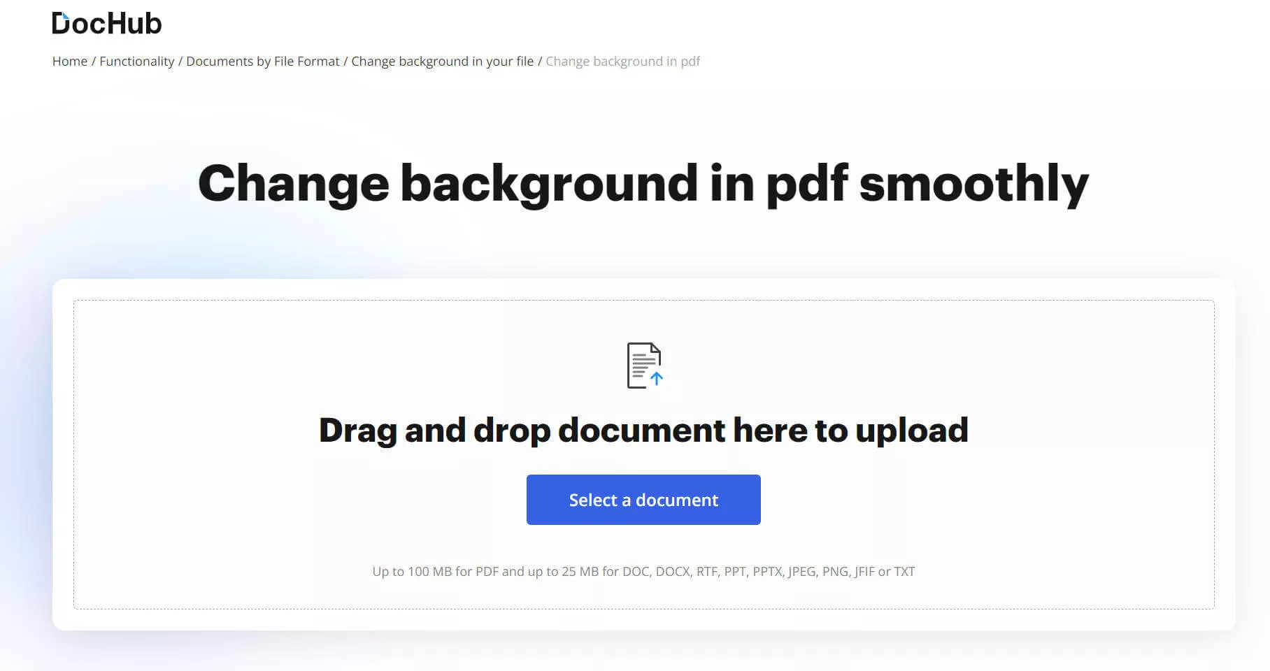 Regola il contrasto del PDF online utilizzando DocHub