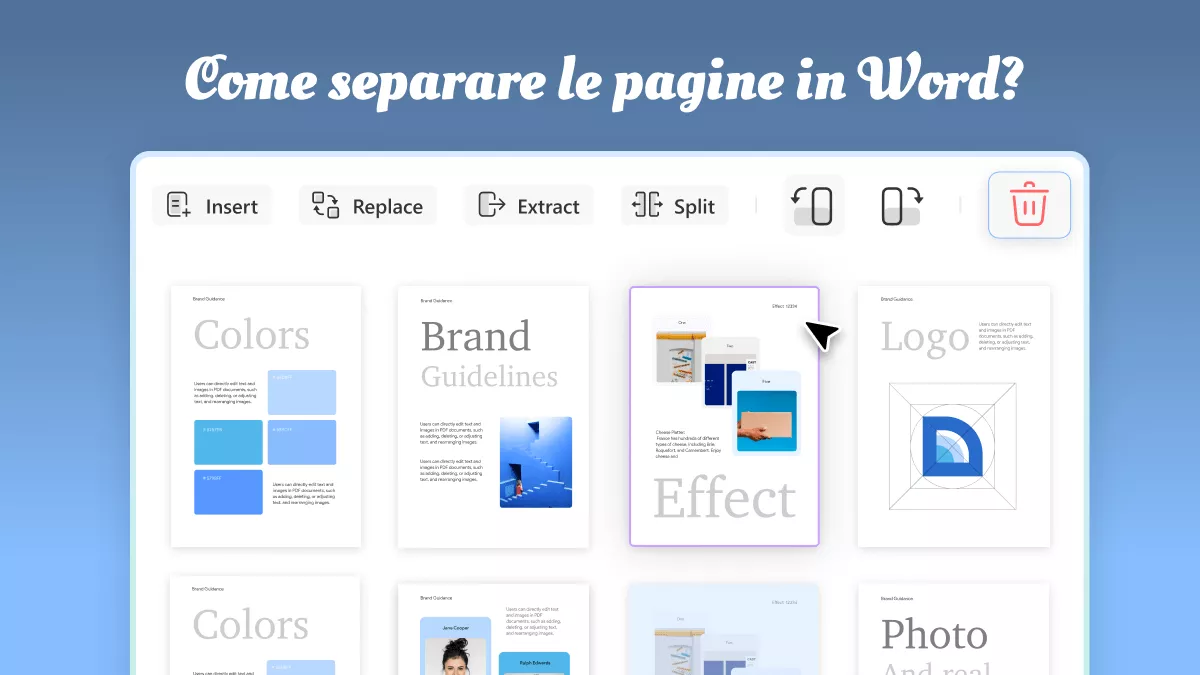 Guida su separare documento Word in più pagine