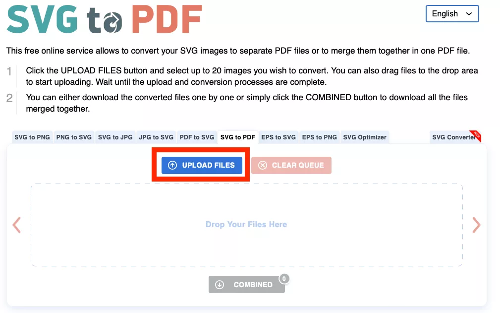 Convertire SVG in PDF con SVGtoPDF