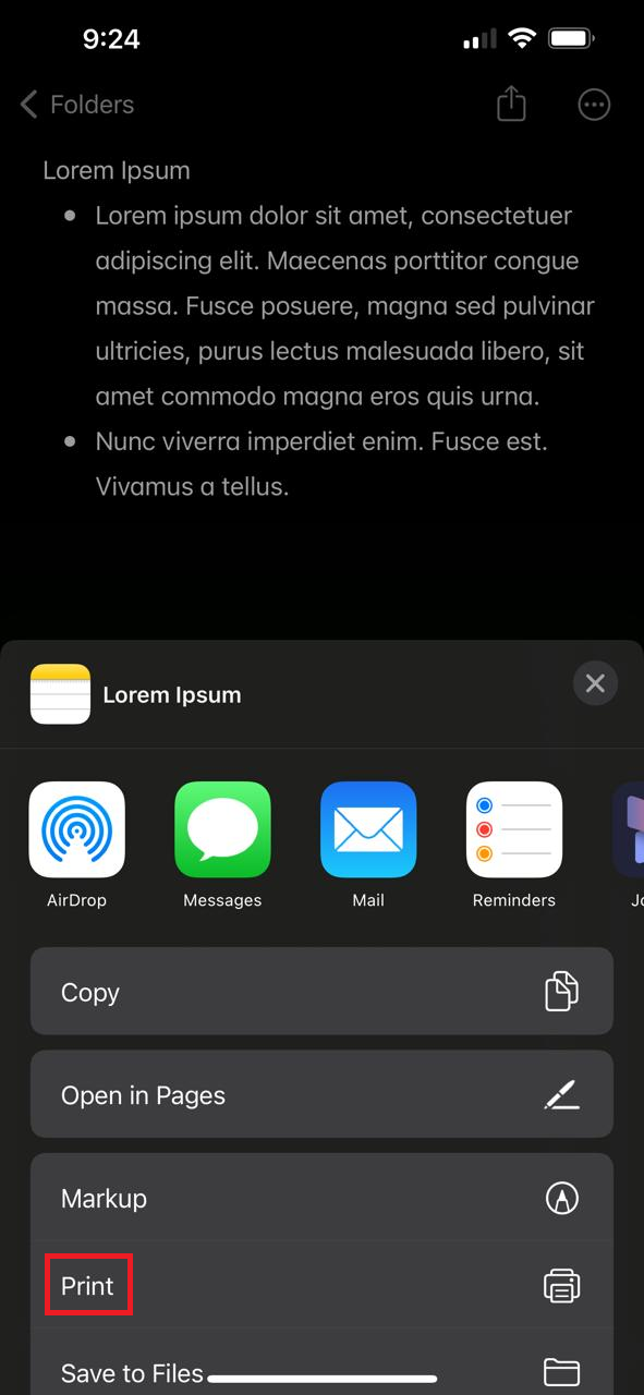 아이폰 메모 pdf 저장