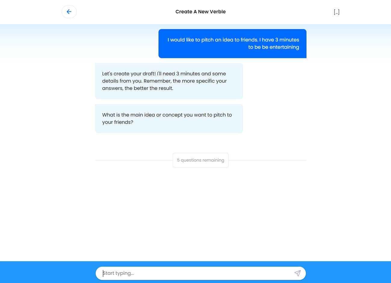 verble ai speech writer