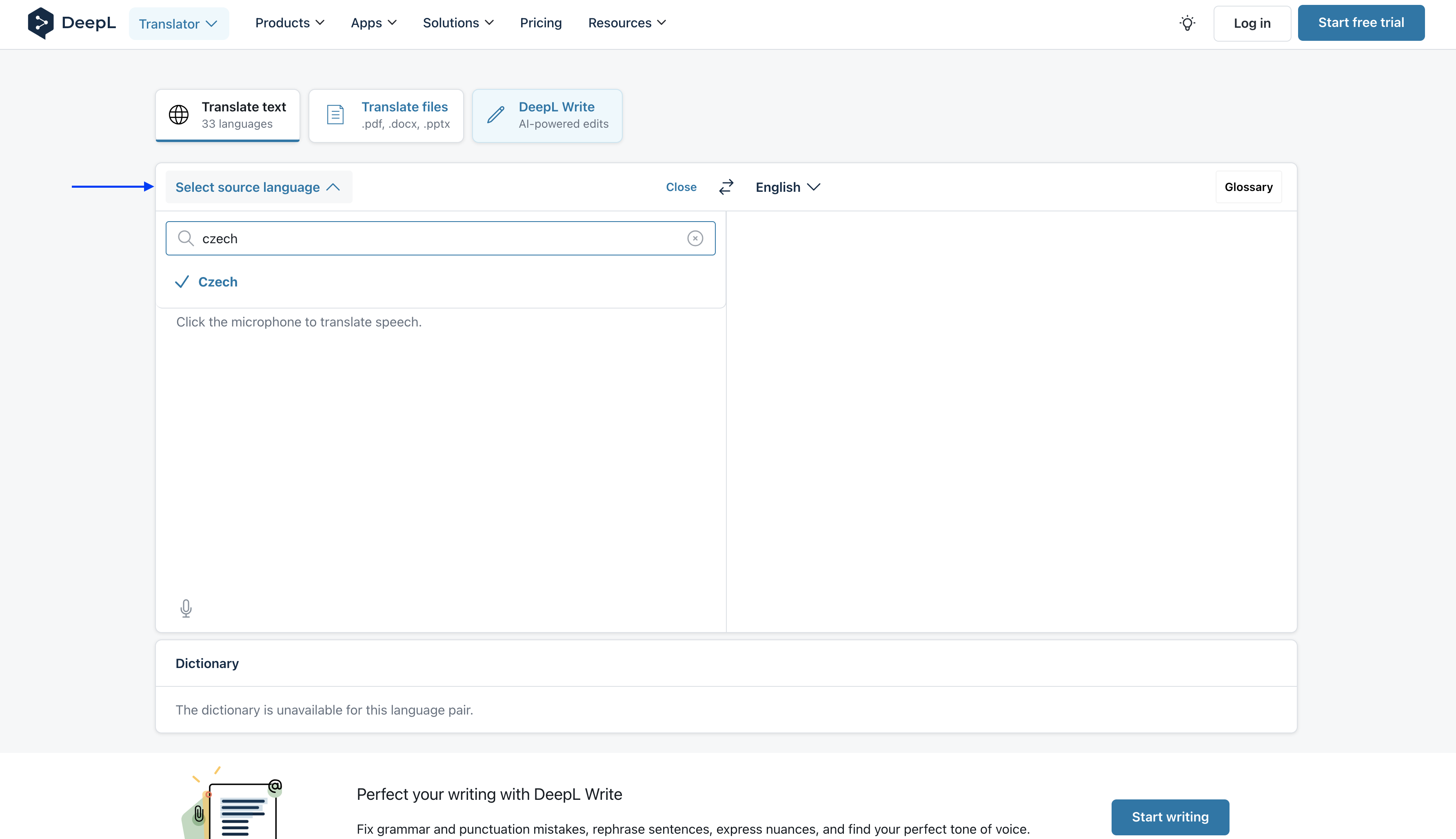  translate files in deepl