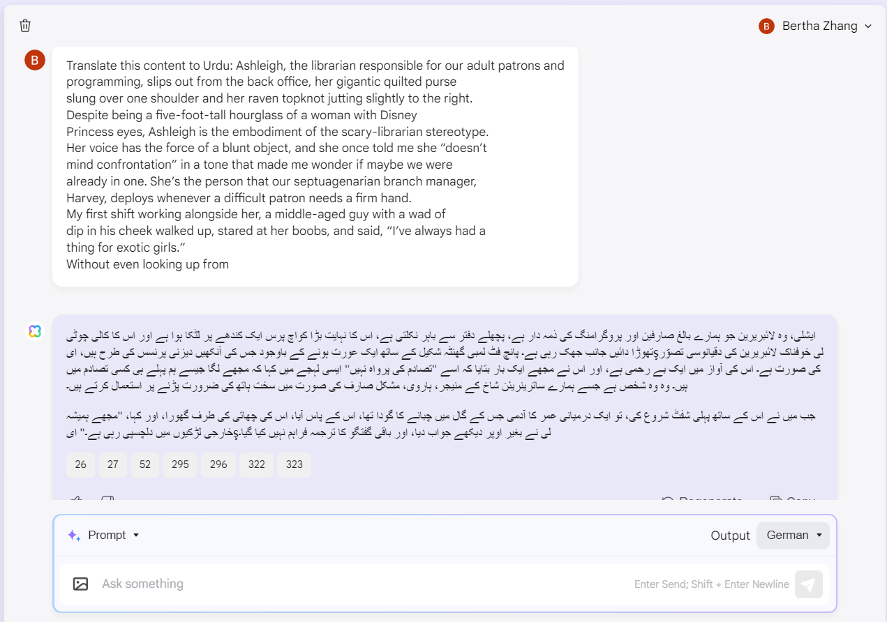 translate to Arabic