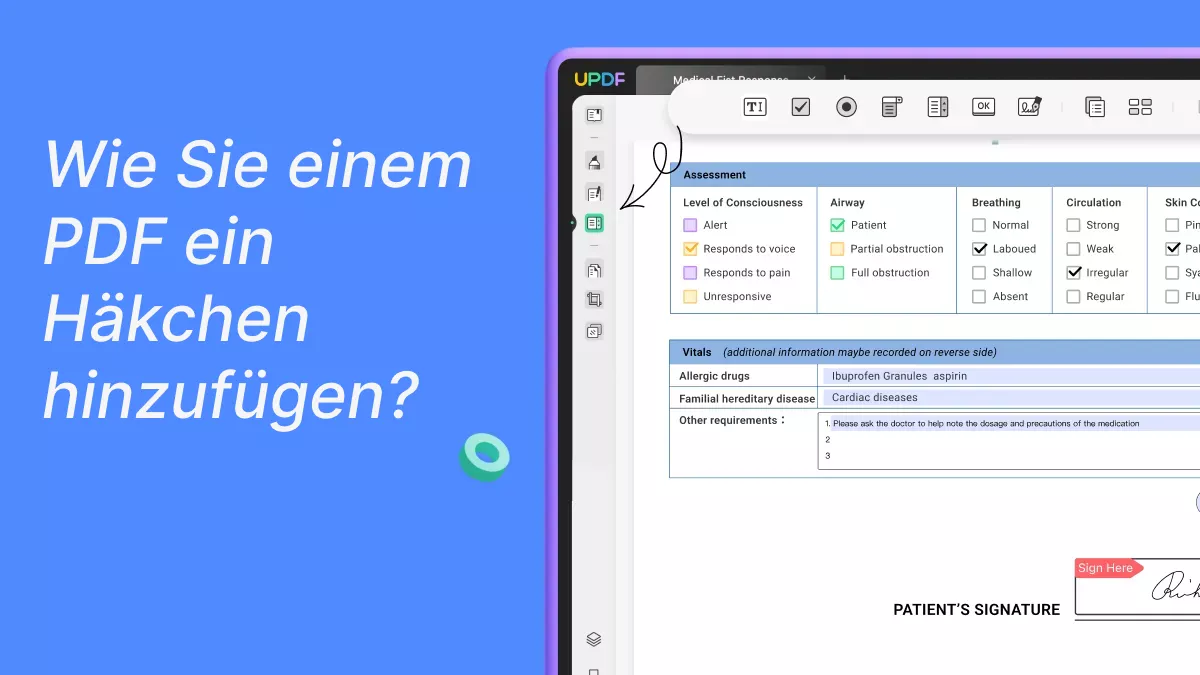 Wie Sie einem PDF ein Häkchen hinzufügen? (3 Möglichkeiten)