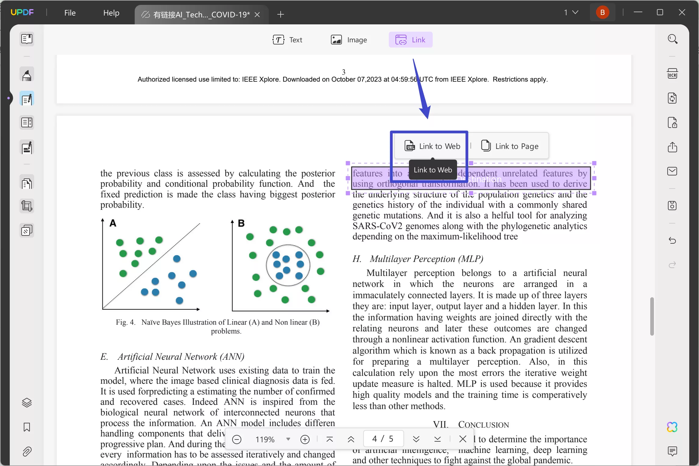 add paperpile links to pdf