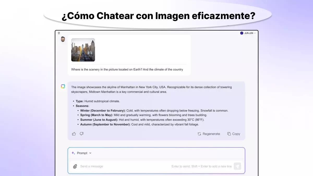 ¿Cómo Chatear con Imagen  eficazmente? (Paso a Paso)