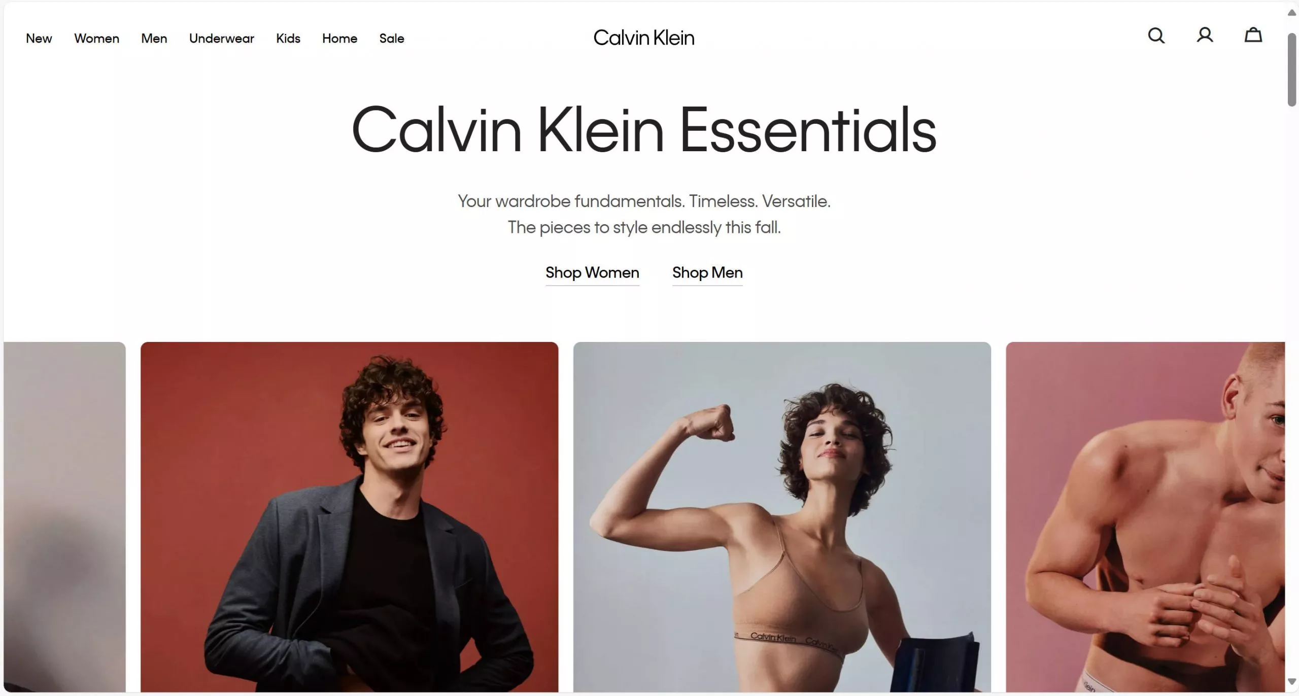 Calvin Klein price