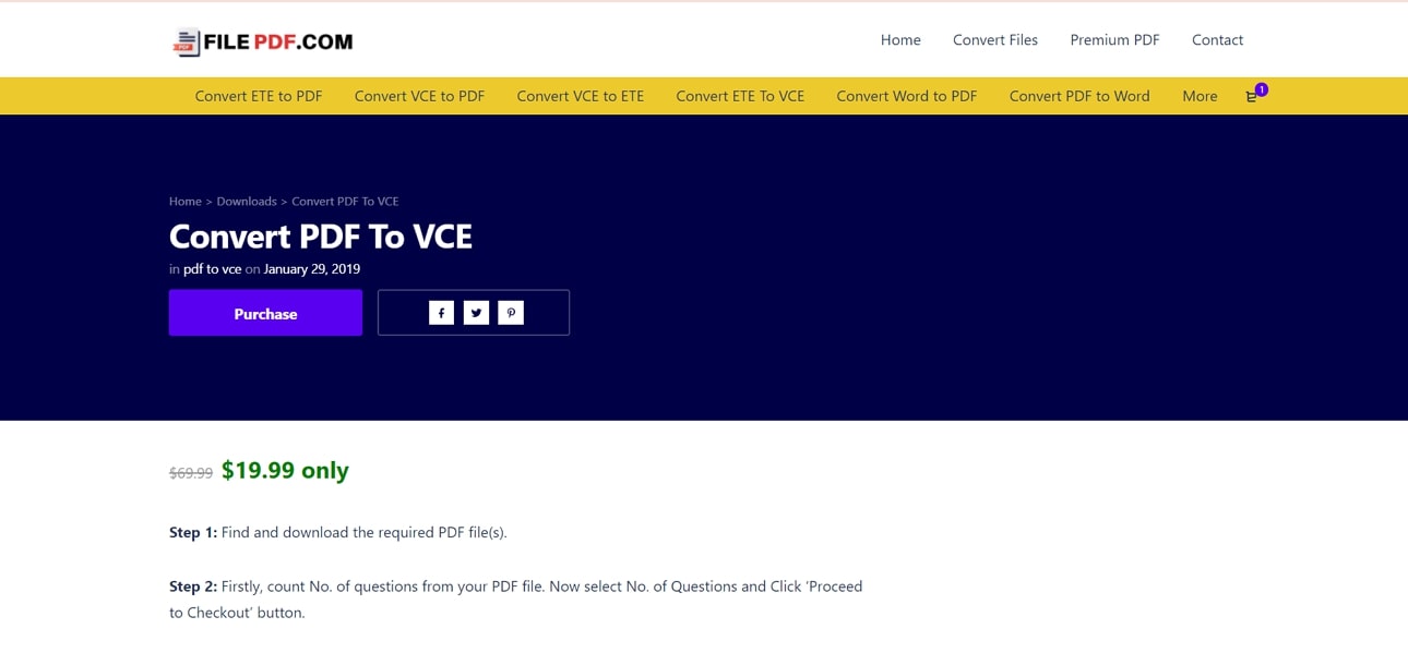 Convert PDF to VCE For Realistic Exam Simulations - UPDF