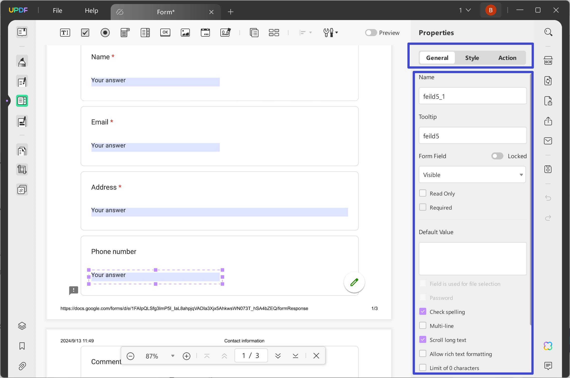 The Right Approach to Convert Web Form to PDF - UPDF